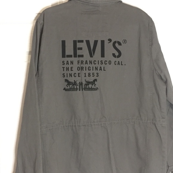 Levi's Midweight 4-Pocket Logo-Print Field Jacket - Picture 7 of 8